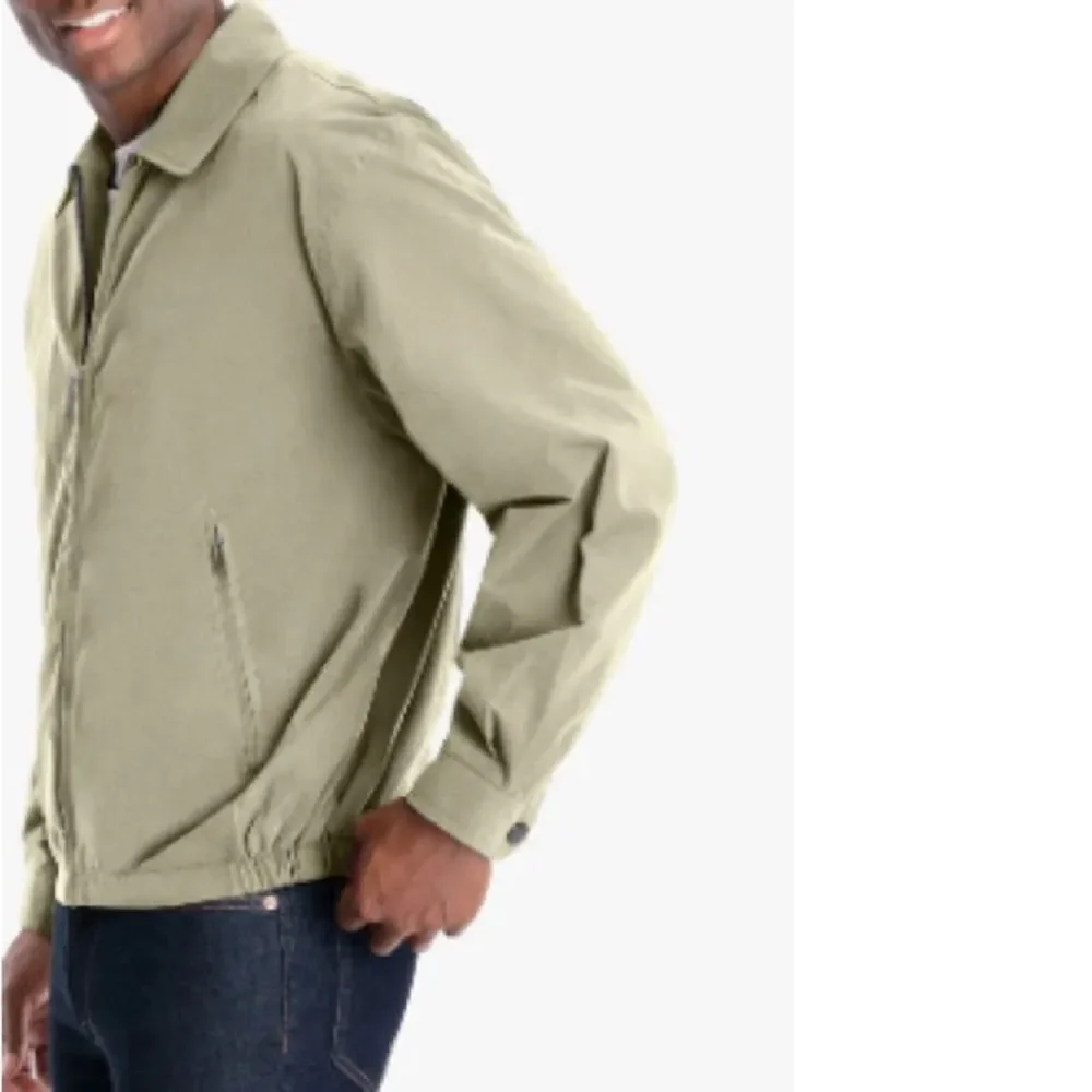 London Fog Men's Lightweight Jacket, Color is Cement, Size XXL, NWT